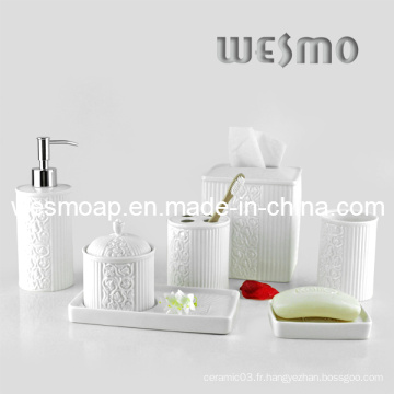 Accessoire de salle de bain en porcelaine de qualité supérieure (WBC0591A)